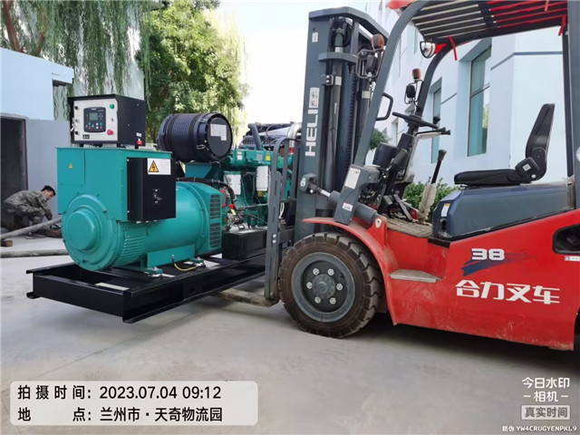 天(tian)奇健康産(chan)業園濰柴(chai)300KW發電機組(zǔ)安裝調試(shì)完成