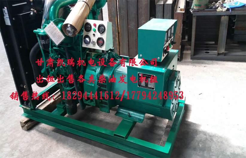 蘭州發電(dian)機組廠家