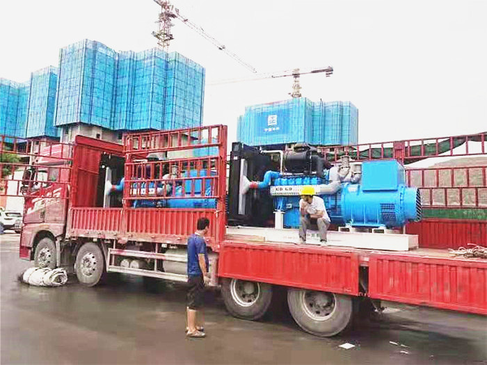 華潤未來城市 發(fa)電機組安裝